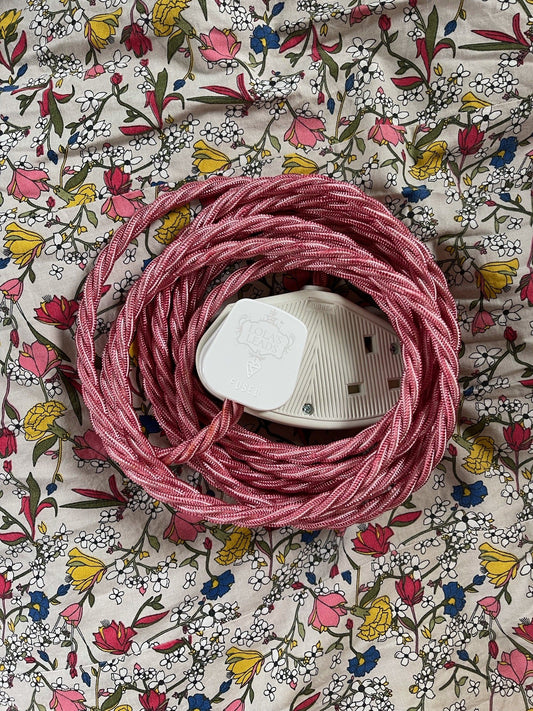 Lola's Leads - Shrimp & White 3m