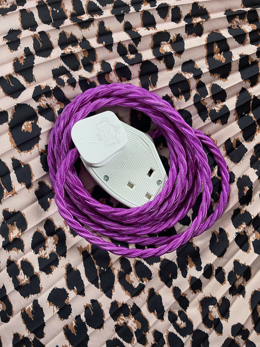 Lola's Leads - Violet + White