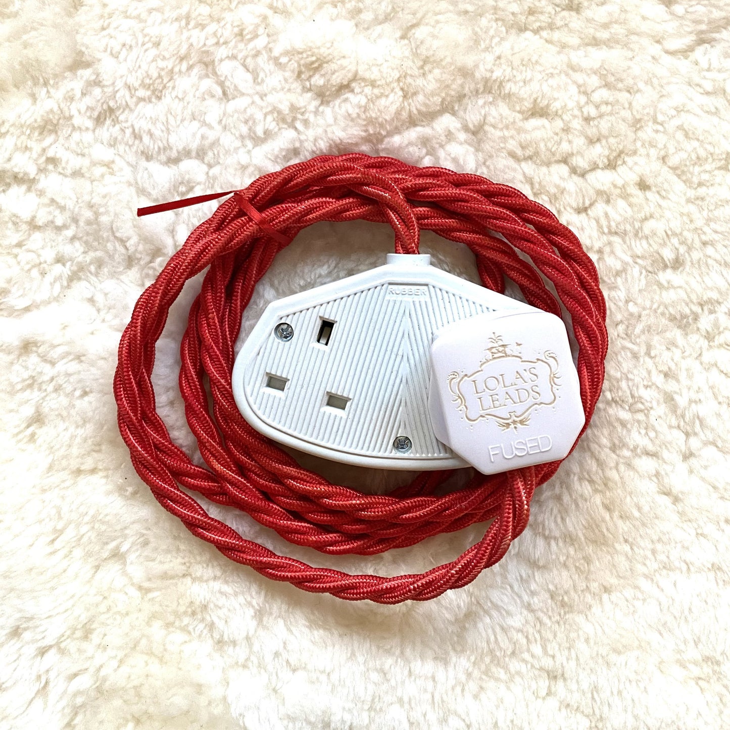 Lola's Leads - Coral 2m
