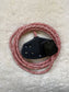 Lola's Leads - Pale Blush & Black 2m
