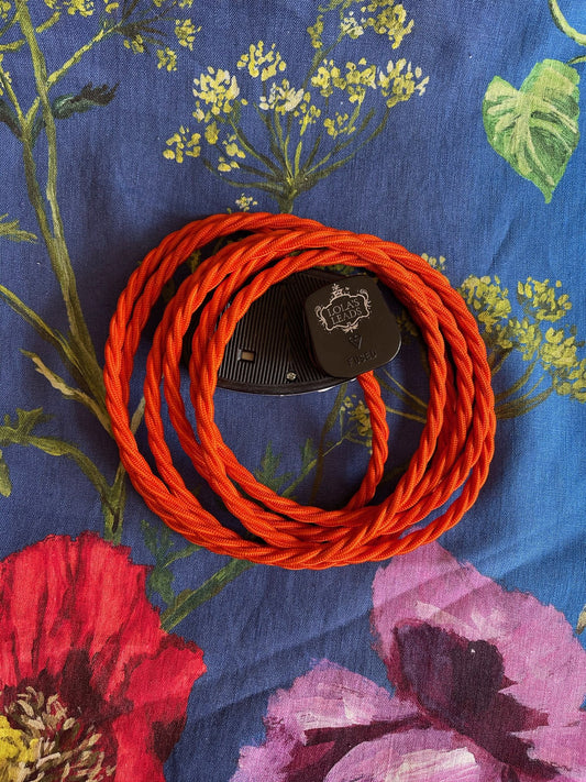 Lola's Leads - Fire & Black 3m