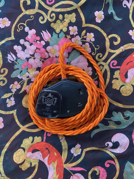 Lola's Leads - Marigold & Black 2m