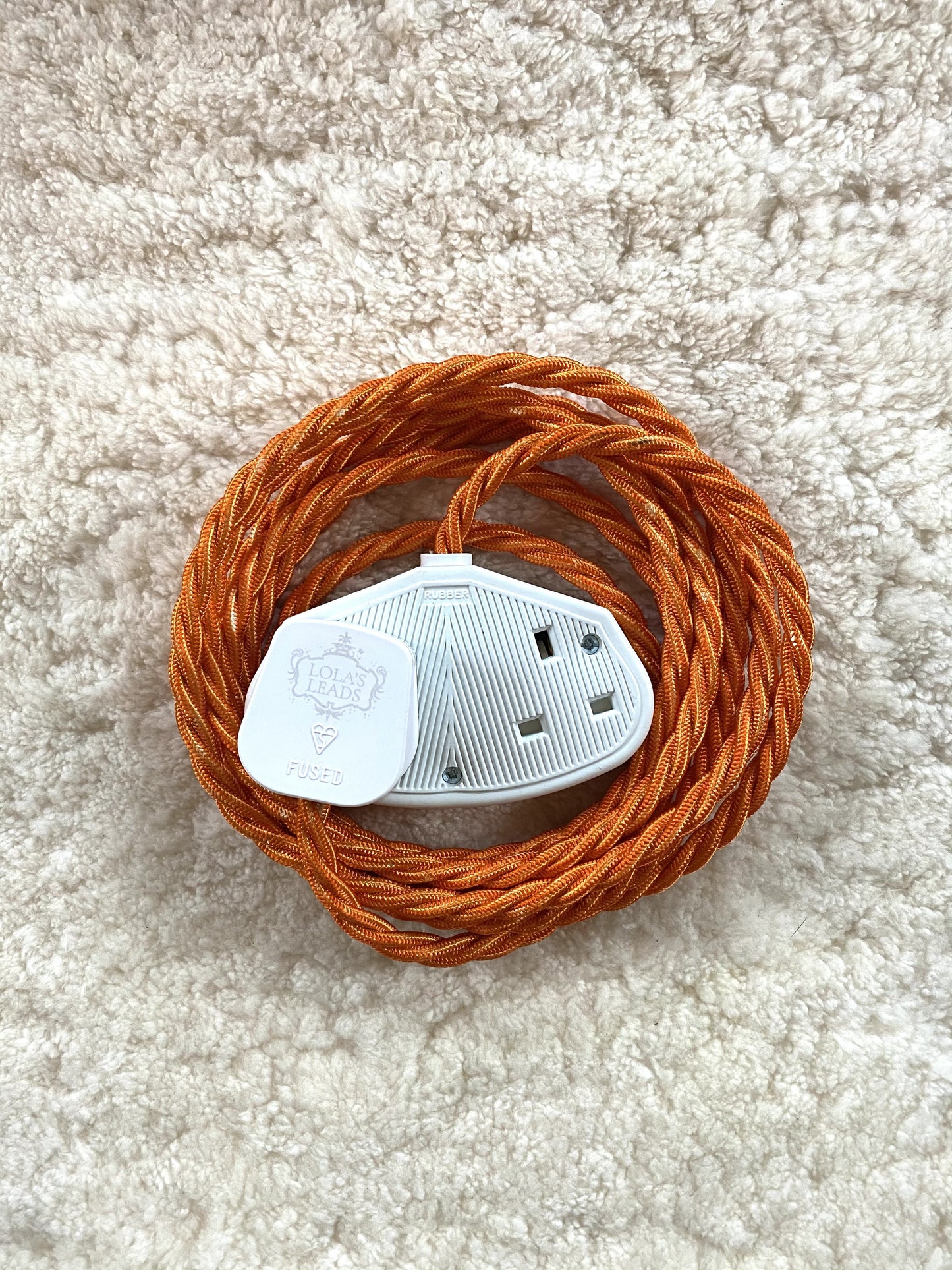 Lola's Leads - Clementine & White 3m