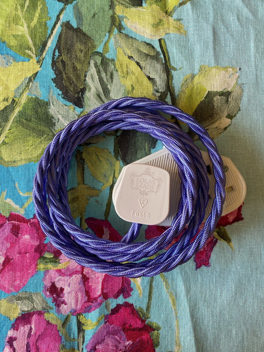 Lola's Leads - Iris + White 2m