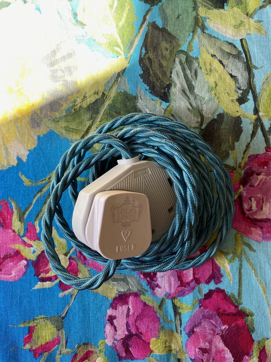 Lola's Leads - Ocean + White 3m
