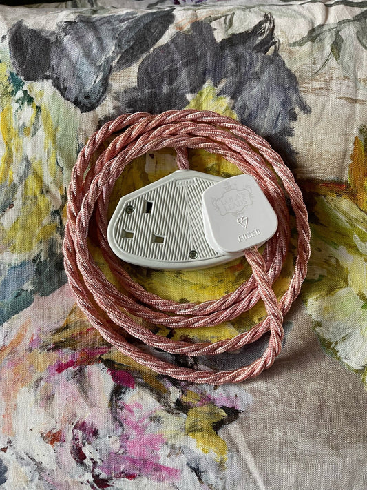 Lola's Leads - Blush + White 2m