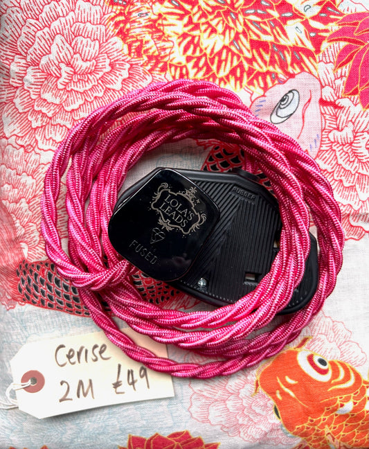 Cerise + Black 2m