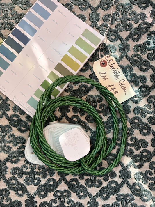 Edward Bulmer Invisible Green + White 2m 2 Gang
