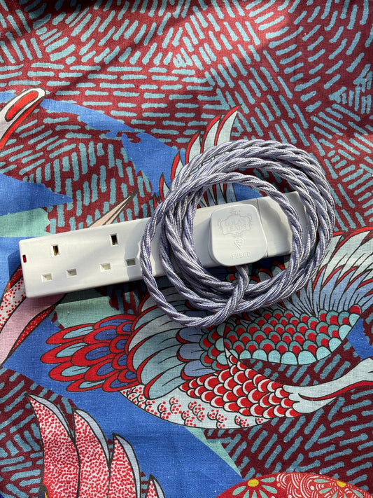 Lola's Leads - Lavender + White 2m 4 Gang