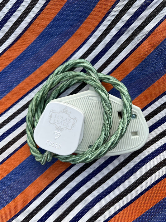 Pea Green + White 1m
