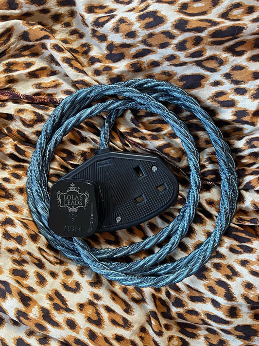 Lola's Leads - Petrol + Black 2m