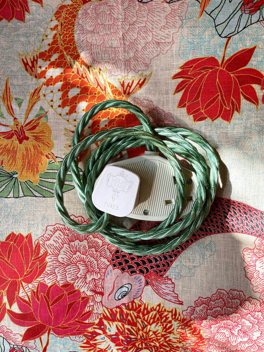 Lola's Leads - Sea Kale + Black 1m