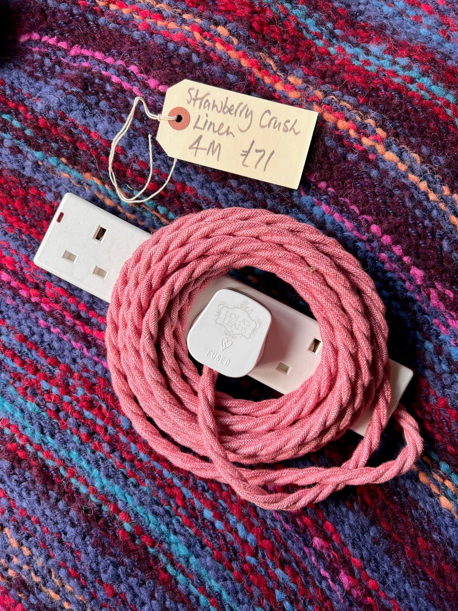 Pink Extension Cable