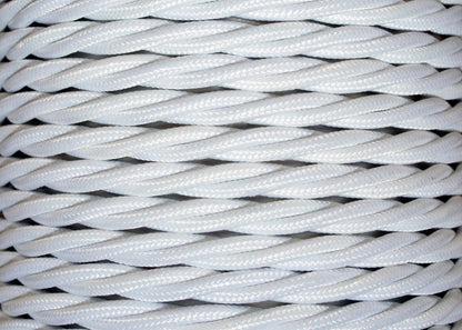 Milk Twisted Lighting Cable 