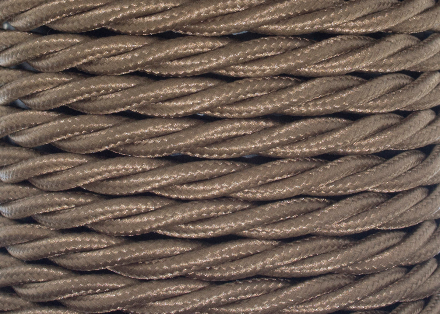 Nutmeg Twisted Lighting Cable