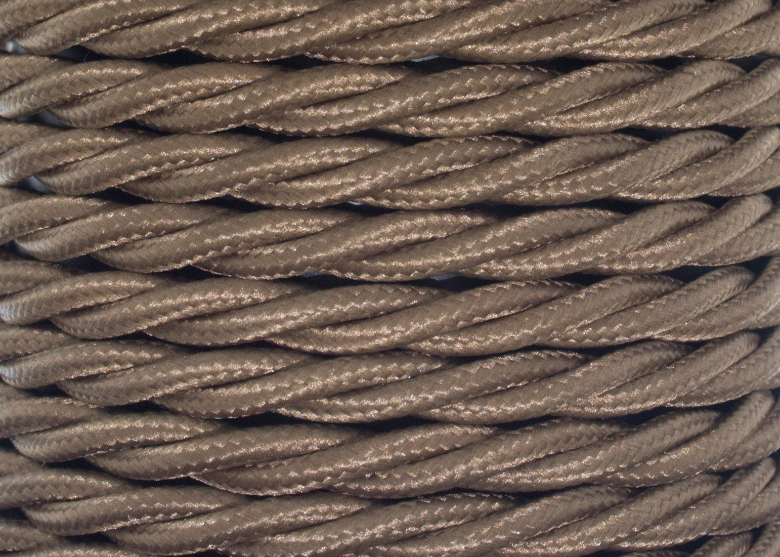 Nutmeg Twisted Lighting Cable