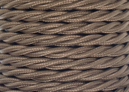 Nutmeg Twisted Lighting Cable