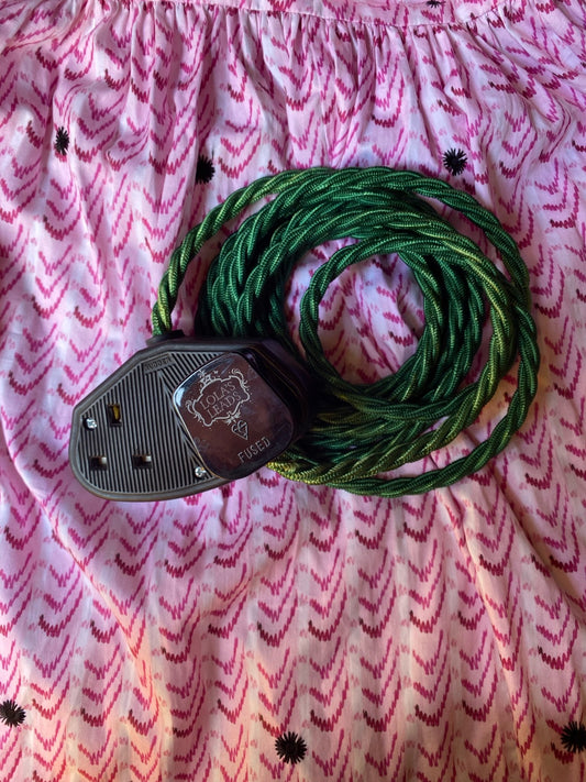 Lola's Leads - Parsley + Black 3m