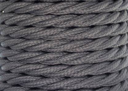 Pewter Twisted Lighting Cable