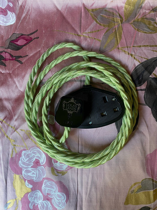 Lola's Leads - Pistachio + Black 3m