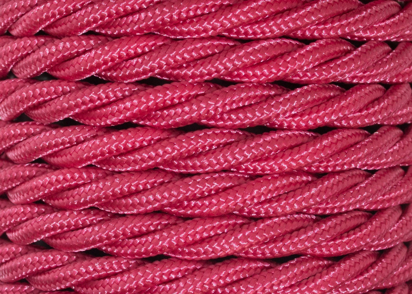 Raspberry Twisted Lighting Cable