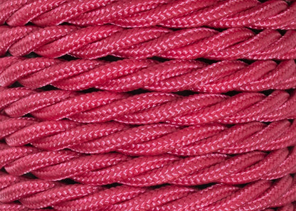 Raspberry Twisted Lighting Cable