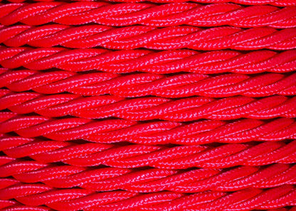 Scarlet Twisted Lighting Cable