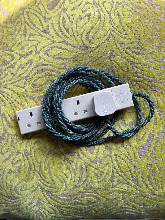 Lola's Leads - Teal & 4 Gang White