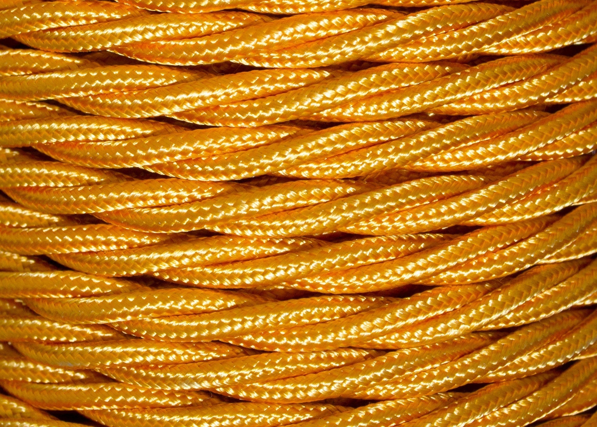 Turmeric Twisted Lighting Cable