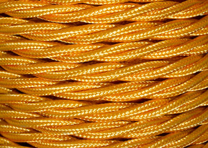 Turmeric Twisted Lighting Cable